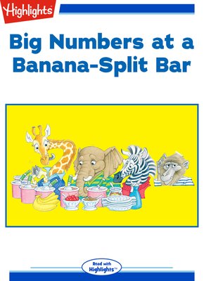cover image of Big Numbers at a Banana-Split Bar